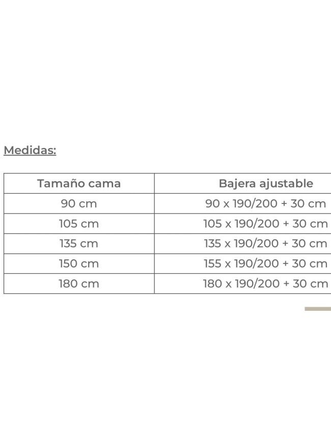 Sabanas Bajeras Ajustable Manterol