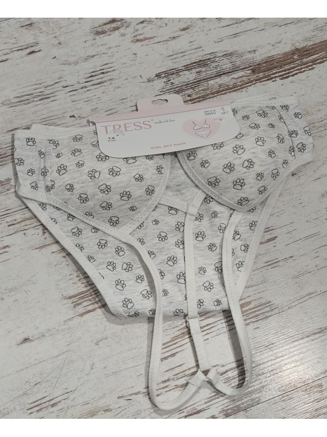 Conjunto Tress Braga Y Sujetador