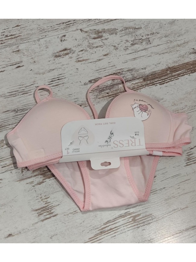 Conjunto Tress Braga Y Sujetador