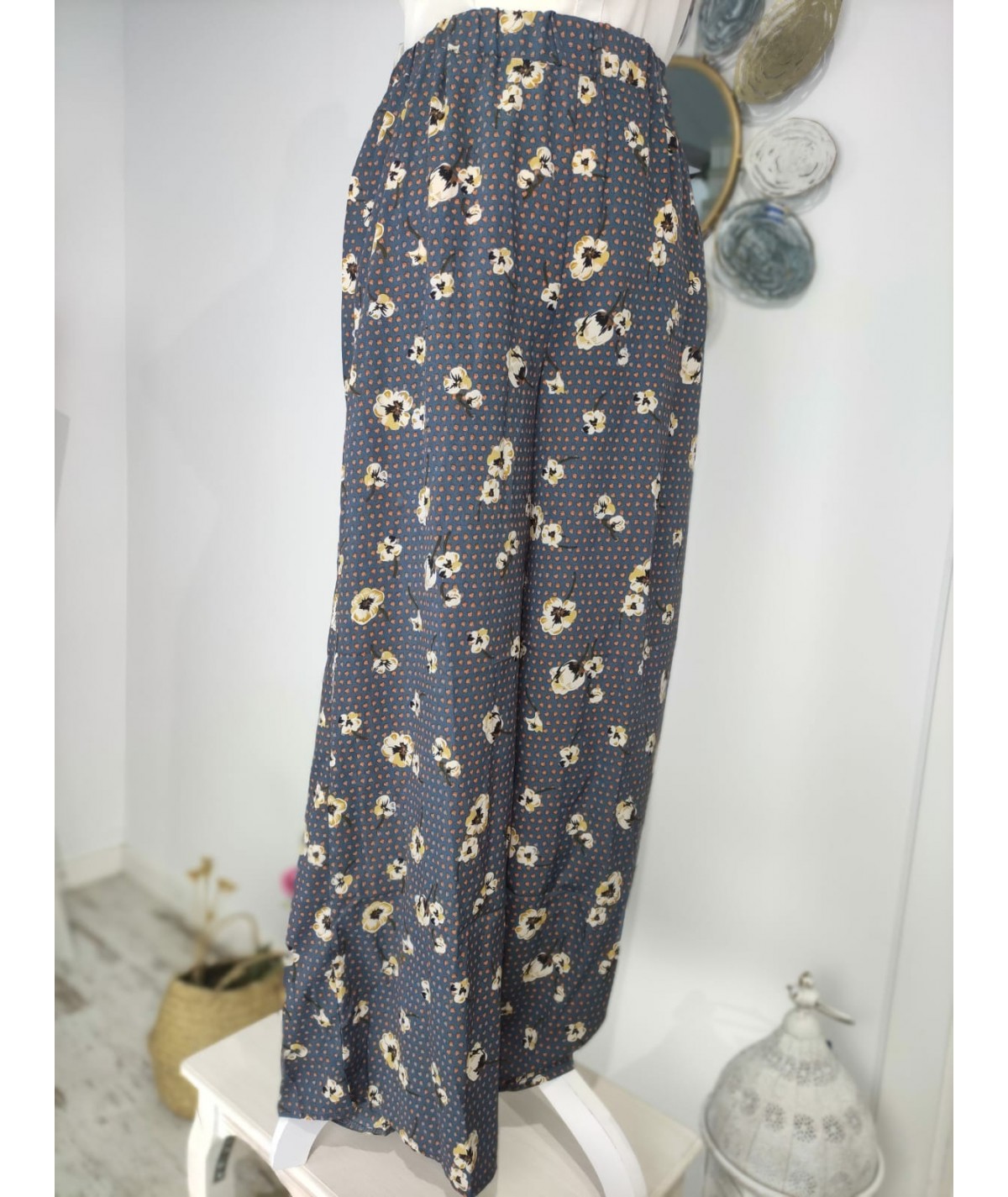 PANTALON ESTAMPADO FLORAL