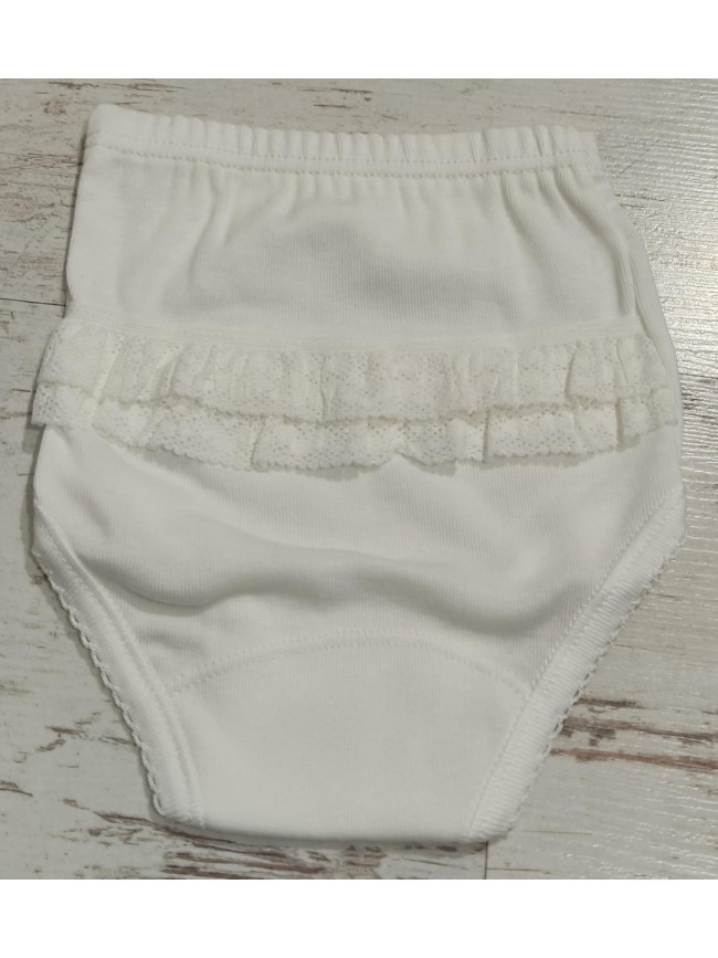 Braga Algodon Volante Trasero