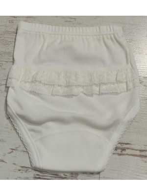 Braga Algodon Volante Trasero