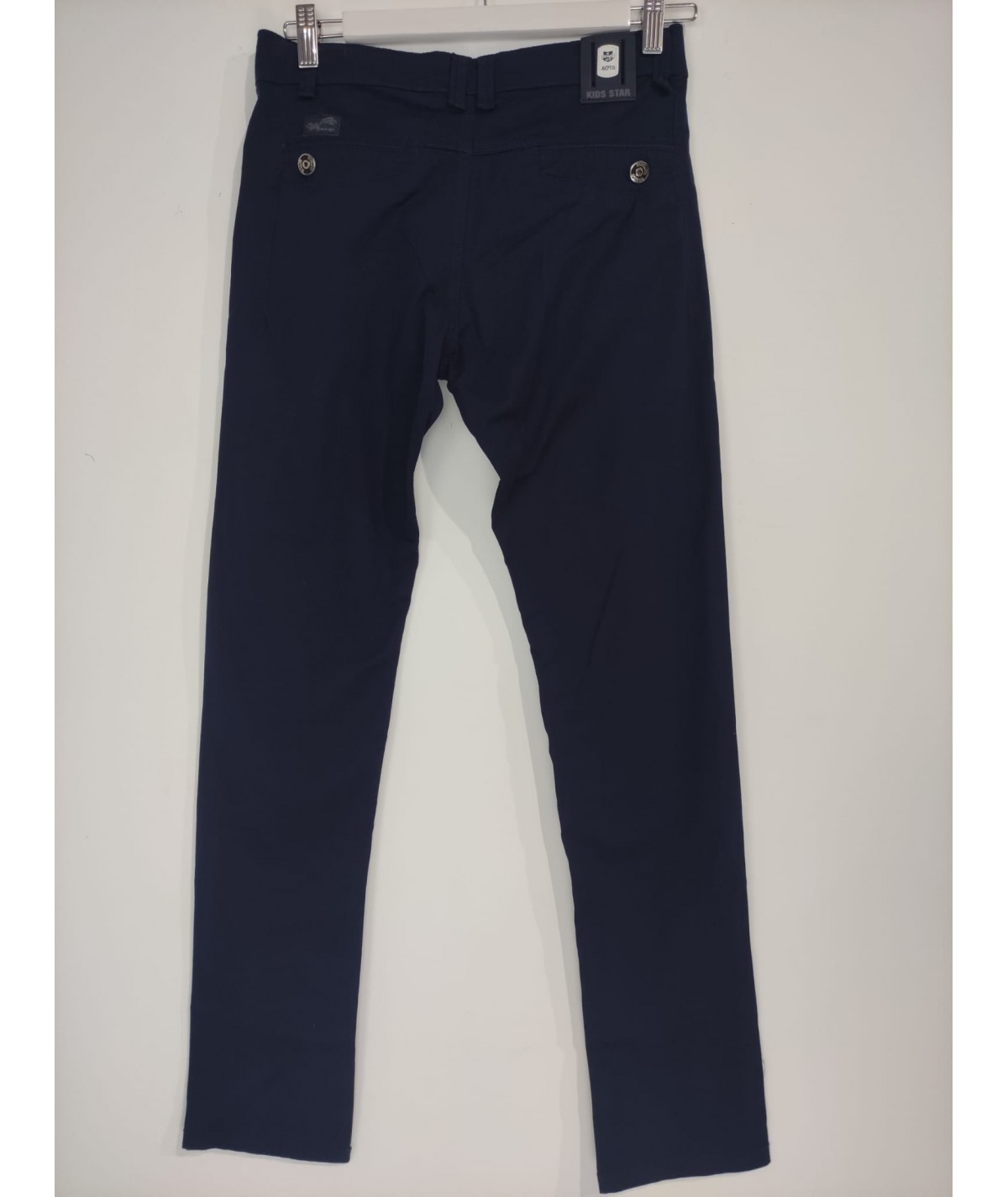 PANTALON CHINO NIÑO AZUL