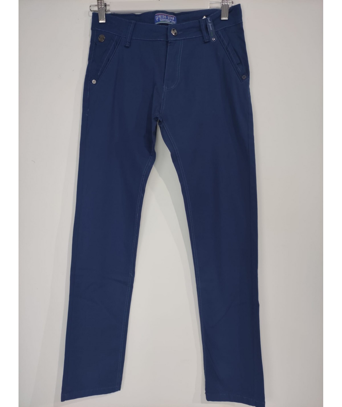 PANTALON CHINO NIÑO AZUL