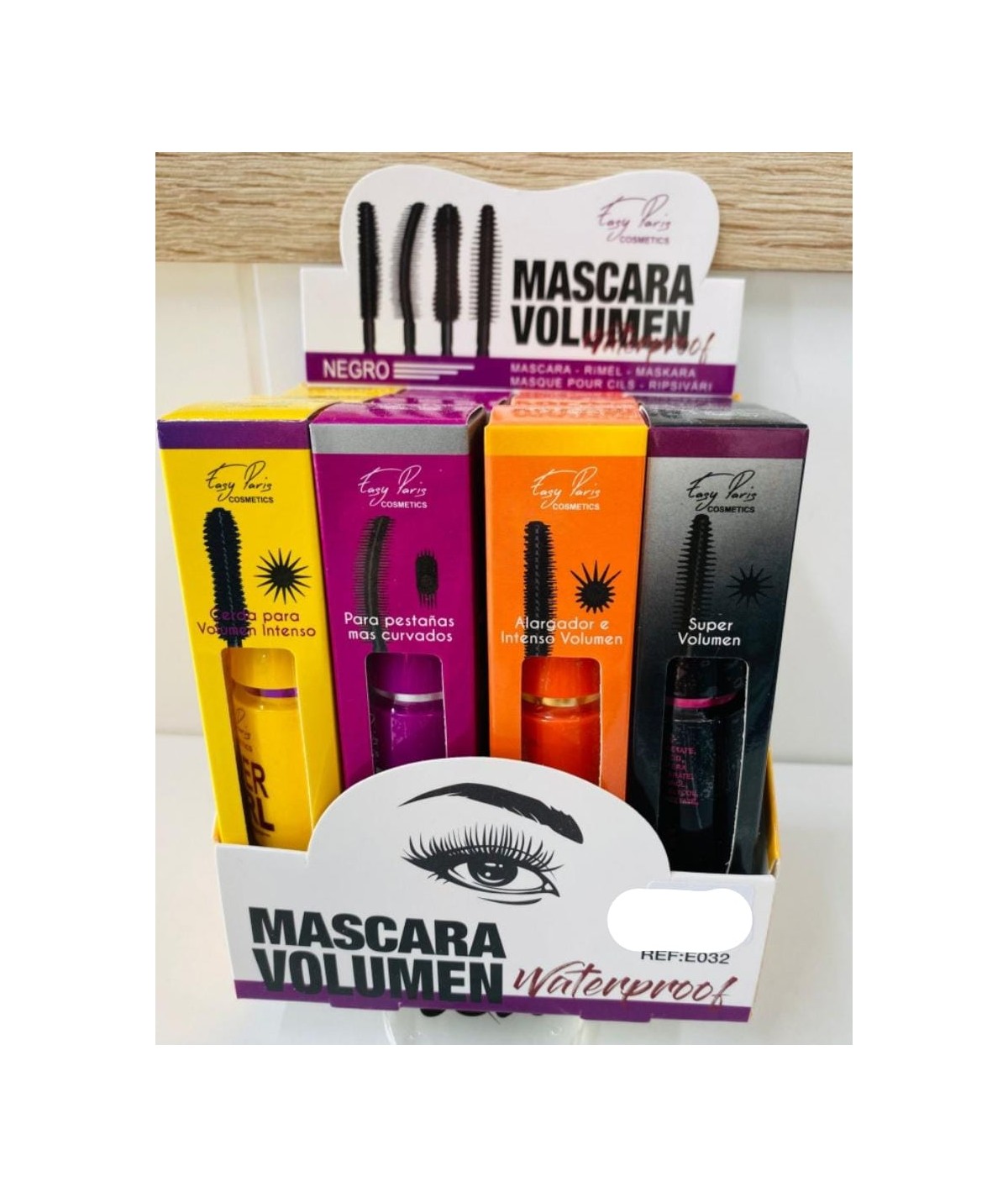 MASCARA VOLUMEN WATERPROOF