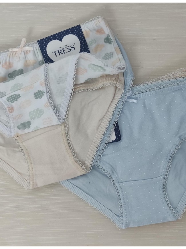 Pack Tres Bragas Niña