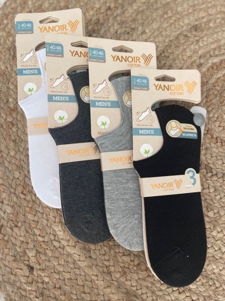 Pinki Hombre Algodón Pack 3 Unds Yanoir