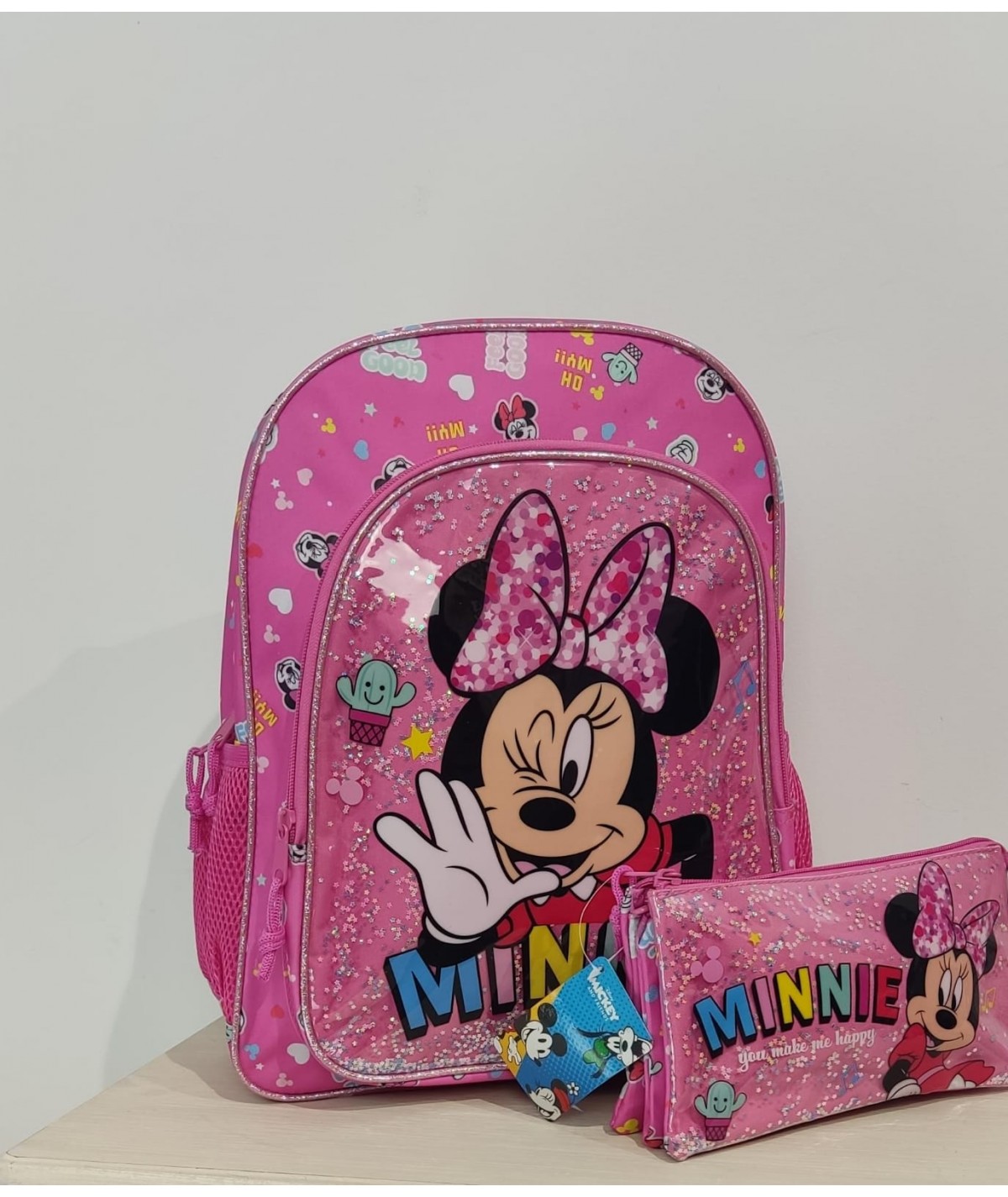 MOCHILA MINNIE MOUSE MEDIANA