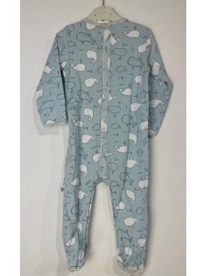 Pijama Bebe Niño Ballena