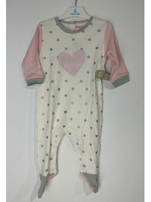 Pijama Bebe Niña Corazones