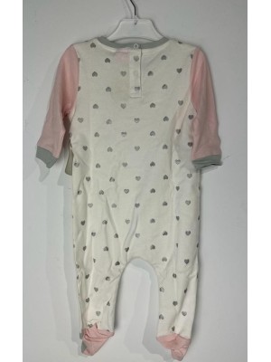 Pijama Bebe Niña Corazones