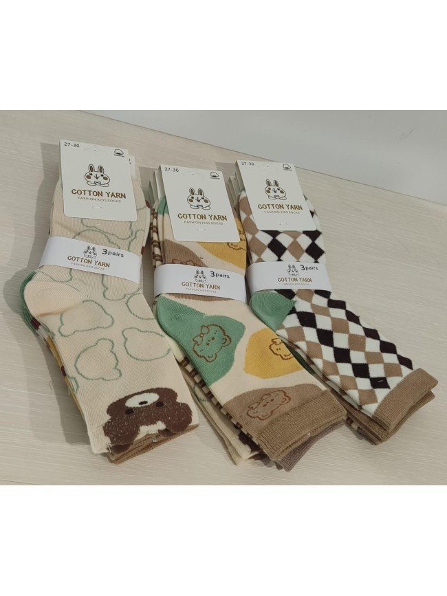 Pack Tres Calcetines Dibujos