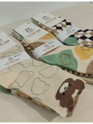 Pack Tres Calcetines Dibujos