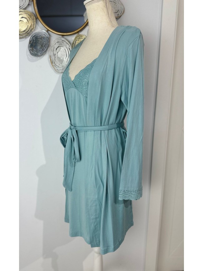 Bata Y Vestido Lencero