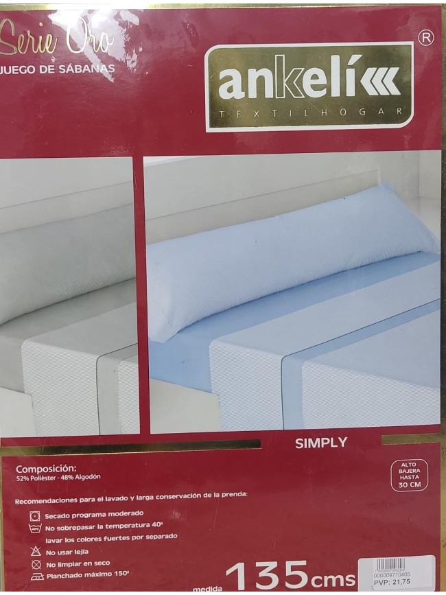 Juego Sabanas 135 Rayas