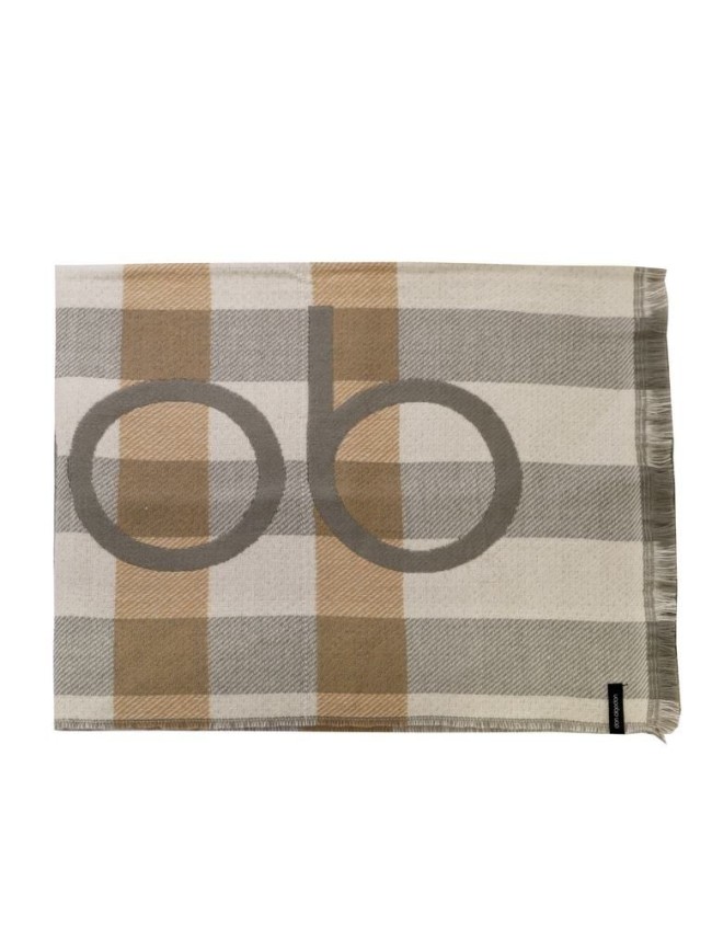 Bufanda Don Algodon Cuadros Logo