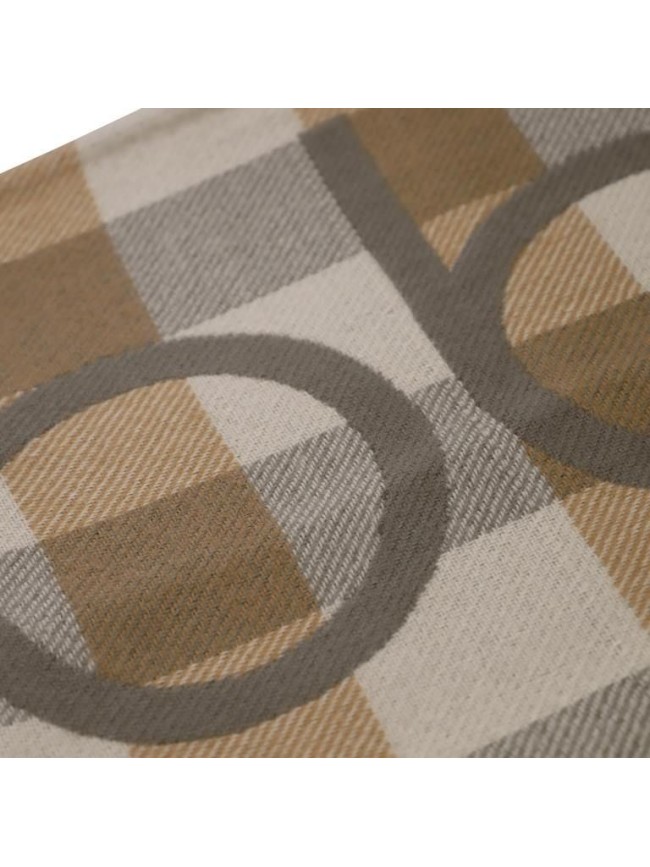 Bufanda Don Algodon Cuadros Logo