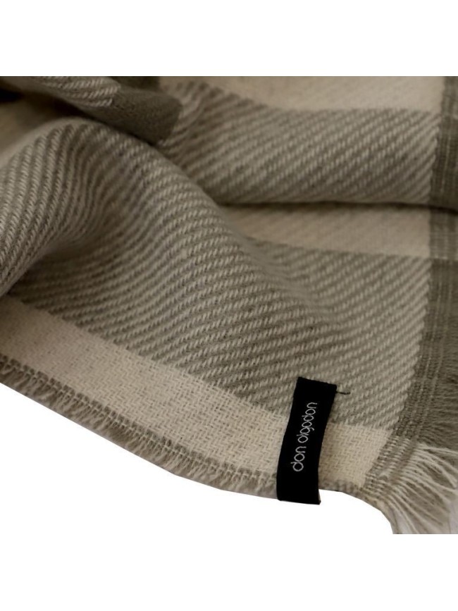 Bufanda Don Algodon Cuadros Logo