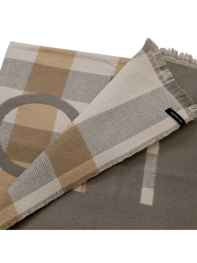 Bufanda Don Algodon Cuadros Logo