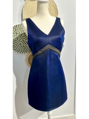 Vestido Fiesta Azul Electrico