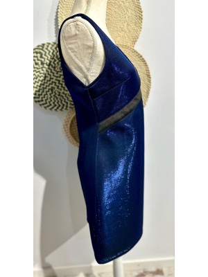 Vestido Fiesta Azul Electrico