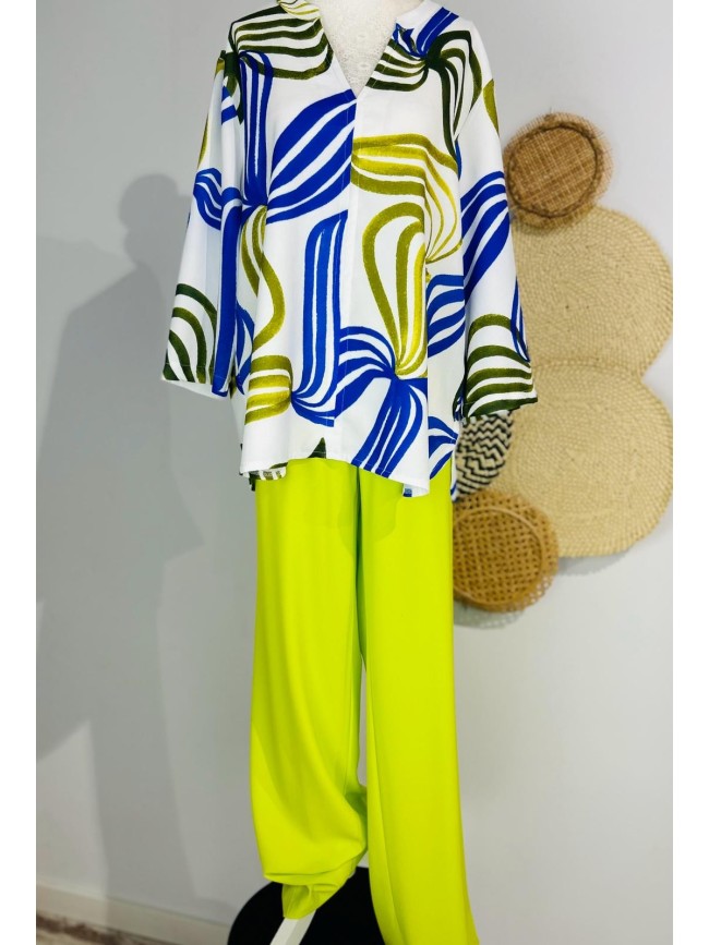 Pantalon Señora Pata Ancha