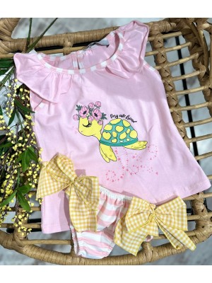 Conjunto Niña Tortuga Princesa