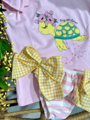 Conjunto Niña Tortuga Princesa