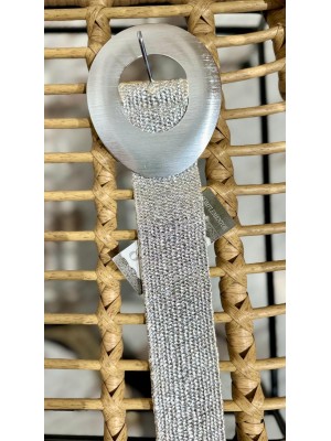 Cinturón Hebilla Ovalada