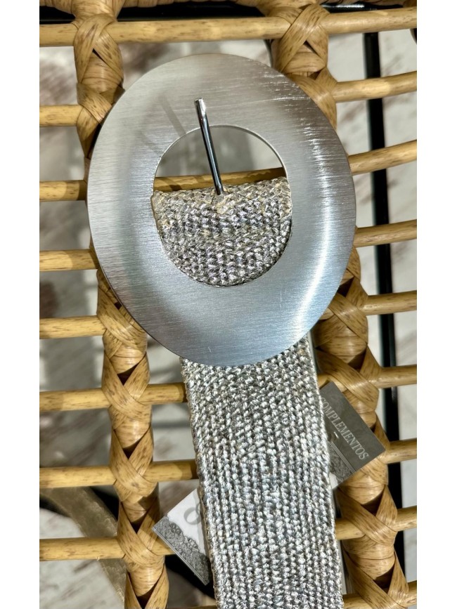 Cinturón Hebilla Ovalada