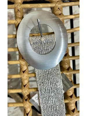 Cinturón Hebilla Ovalada