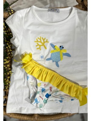 Conjunto Niña Tortuga Marina