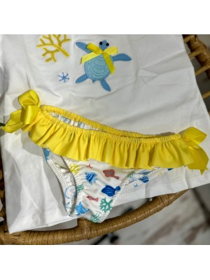 Conjunto Niña Tortuga Marina