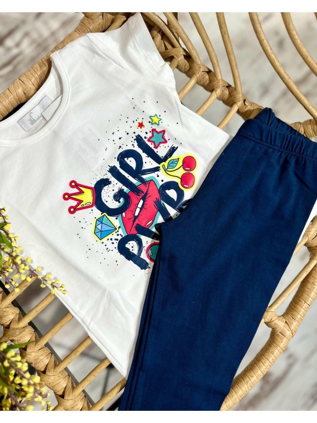 Conjunto Niña Girl Power