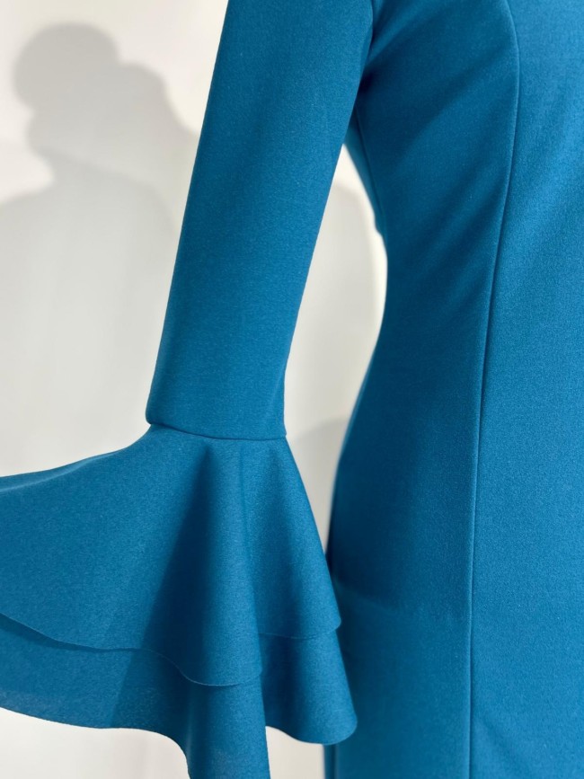 Vestido Flamenca Amaranto