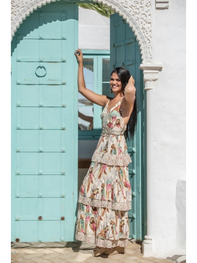 Vestido Guacamayo Sunset And Moon