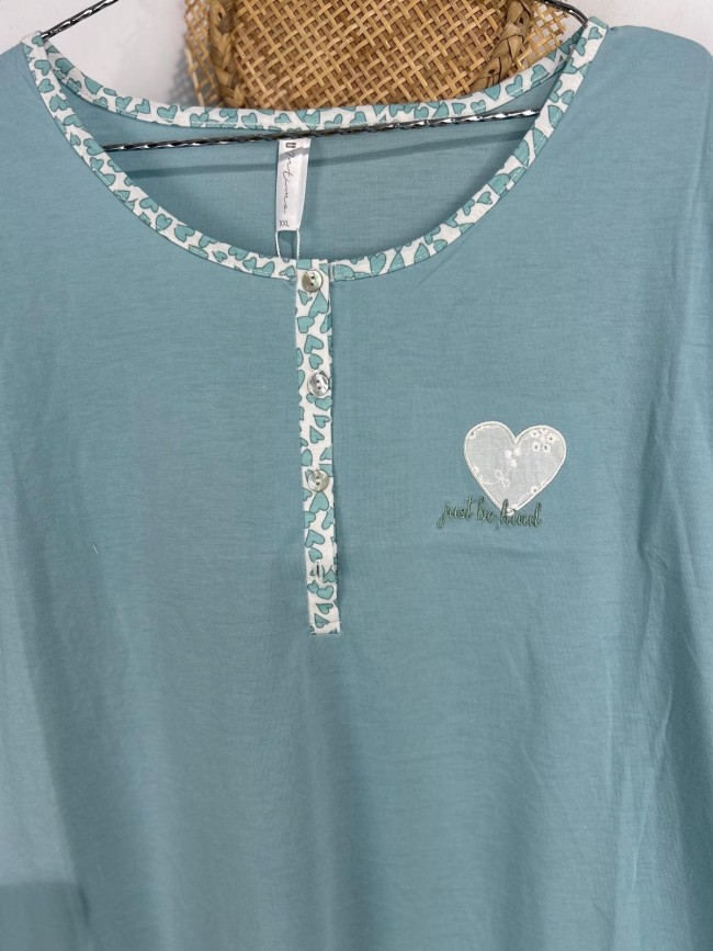 Pijama Mujer Corazones