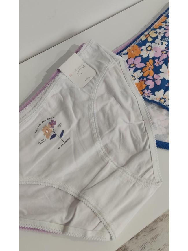 Pack Tress Bragas Flores