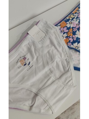 Pack Tress Bragas Flores