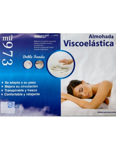 ALMOHADA VISCOELASTICA 90