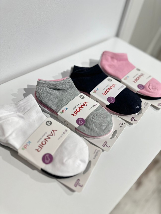 Calcetines Tobilleros Lisos