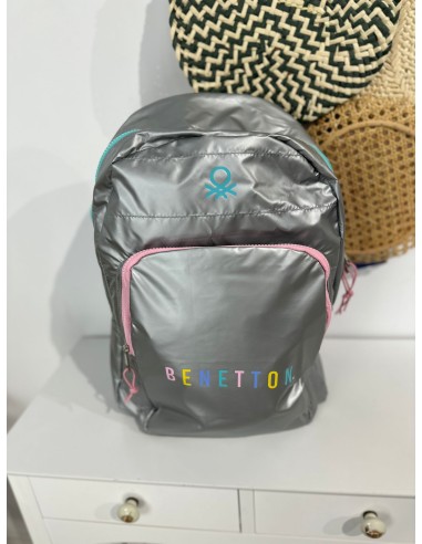 MOCHILA BENETTON PLATA