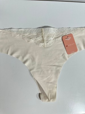 Tanga Microfiber Encaje