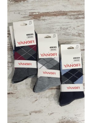 Pack Tress Calcetines Rombo 40-46