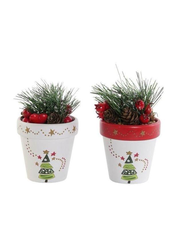 Maceta navideña pequeña