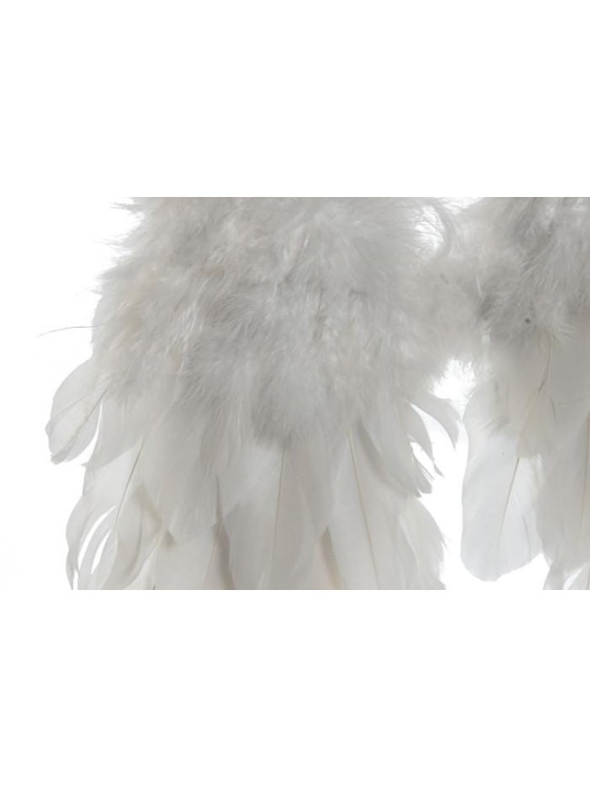 Decoración colgante plumas