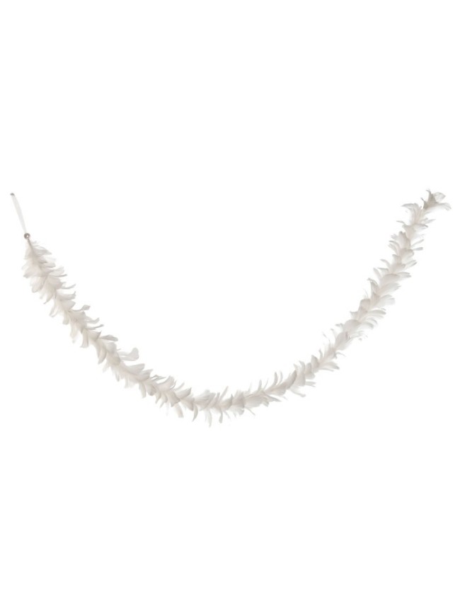 Guirnalda de plumas