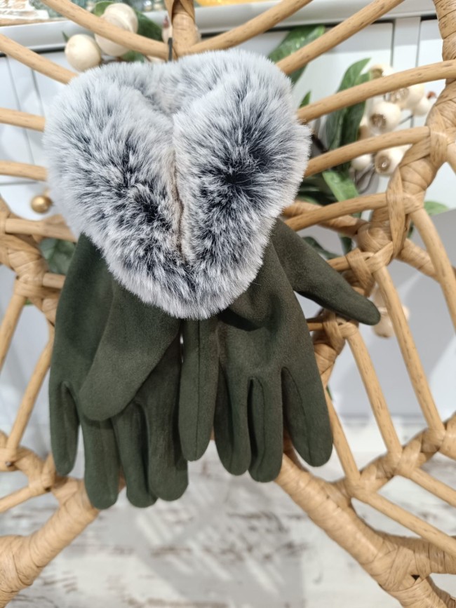 Guantes pompón