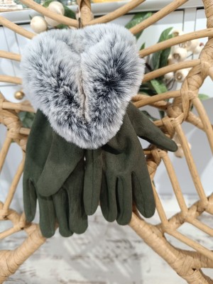 Guantes pompón