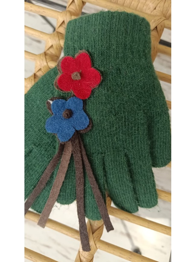 Guantes Flor
